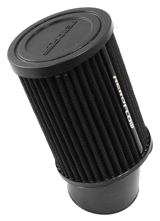 Aeroflow AF2711-1760 2-7/16 Clamp-On Tapered Filter3.75 O.D 5" High Black Cott