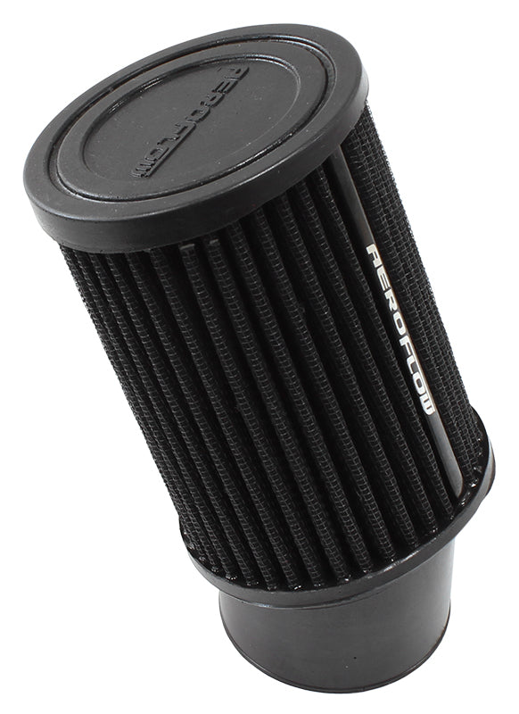 Aeroflow AF2711-1760 2-7/16 Clamp-On Tapered Filter3.75 O.D 5" High Black Cott