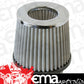 Aeroflow AF2815-3000 3" I.D Clamp On Pod Filter S/Selement Chrome Inverte 5" Lon