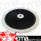 Aeroflow AF2851-0901 9" Chrome Full Flow Top Plate Black Cotton Hi Flow & Filtrat