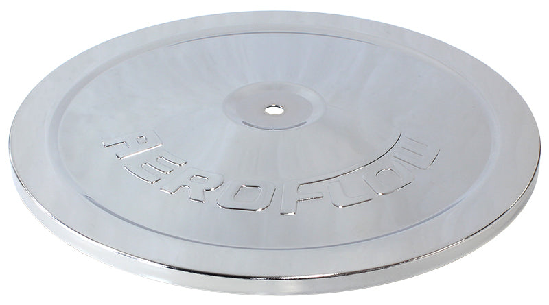 Aeroflow AF2851-0922 9" Chrome Steel Top Plate Only