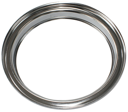 Aeroflow AF2851-0955 9" Air Cleaner Base Only Flat Base Chrome 7-5/16"