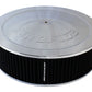 Aeroflow AF2851-1290 14" x 4" Air Cleaner Assembly 5-1/8" Dropbase Chrome Cotton