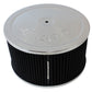 Aeroflow AF2851-1365 9" x 5" Air Cleaner Assembly 5-1/8" Neck Chrome Cotton