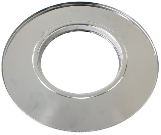 Aeroflow AF2851-1455 14" Air Cleaner Base Only Flat Base Chrome 7-5/16"