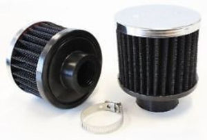 Aeroflow AF2871-1330 1/2" Universal Clamp On Filter 2" O.D 1-1/2" H Chrome Top