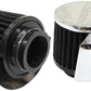 Aeroflow AF2871-1514 1-1/2" Breath Filter W/ Shield3" O.D 2-1/2" H Chrome Top