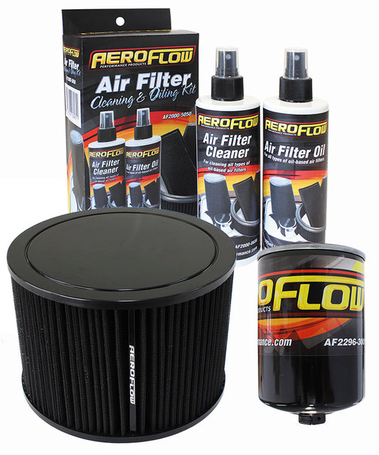 Aeroflow AF2999-2000 for Toyota Hilux 3.0L Diesel Turbo04/05 - 2015 Air Oil & Cleaner
