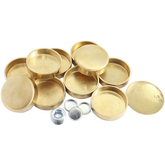 Aeroflow Performance Products AF3000-1004 Holden 253, 304, 308 Welsh Plug Kit Brass Material
