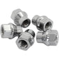 Aeroflow AF3036-4000 Conical ET Style Open Chrome Wheel Nuts - M12 x 1.50mm Pack of 5, 60 Degree Taper with 0.300" Shank