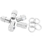 Aeroflow AF3042-6000 0.550" Shank Closed Chrome Wheel Nuts - 1/2-20" Pack of 5, Washer Seat with Shank
