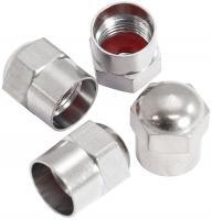 Aeroflow AF3060-0018 Replacement Valve Caps - Chrome Finish Sold as a Pack of 4, suits all Aeroflow Valve Stems