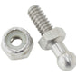 Aeroflow AF3500-1000 Throttle Ball Stainless 10-24Unc with 3/8 Hex Nut