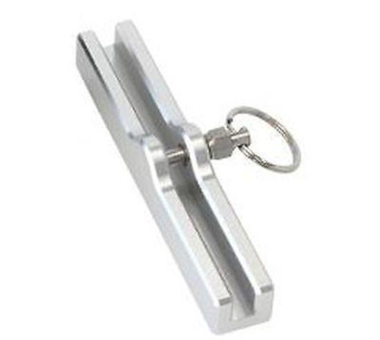 Aeroflow AF3500-1013 Billet Throttle Stop Silver