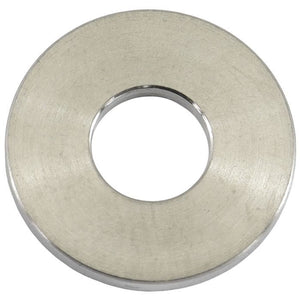 Aeroflow AF3501-0003 M6 Titanium Large Flat Washer Natural Finish, Sold Single.