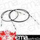 Aeroflow AF3550-0450 Bulkhead/Clip Combo Cable Black 4.6Ft Total Length