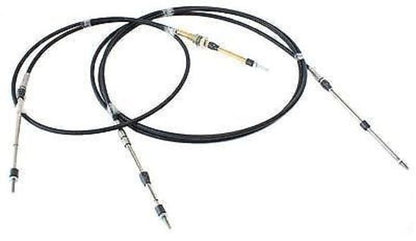 Aeroflow AF3550-0450 Bulkhead/Clip Combo Cable Black 4.6Ft Total Length