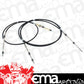 Aeroflow AF3550-1000 Bulkhead/Clip Combo Cable Black 10Ft Total Length