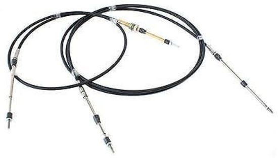 Aeroflow AF3555-0450 Clip/Clip Cable Black 4.6Ft Total Length