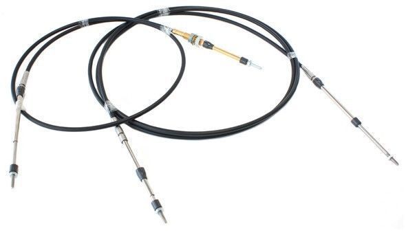 Aeroflow AF3555-1100 Clip/Clip Cable Black 11Ft Total Length