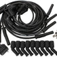 Aeroflow Performance Products AF4030-32073 UNIVERSAL BLACK SPARK PLUG LEADS LS1 LS2 LS3 LS6 LS7