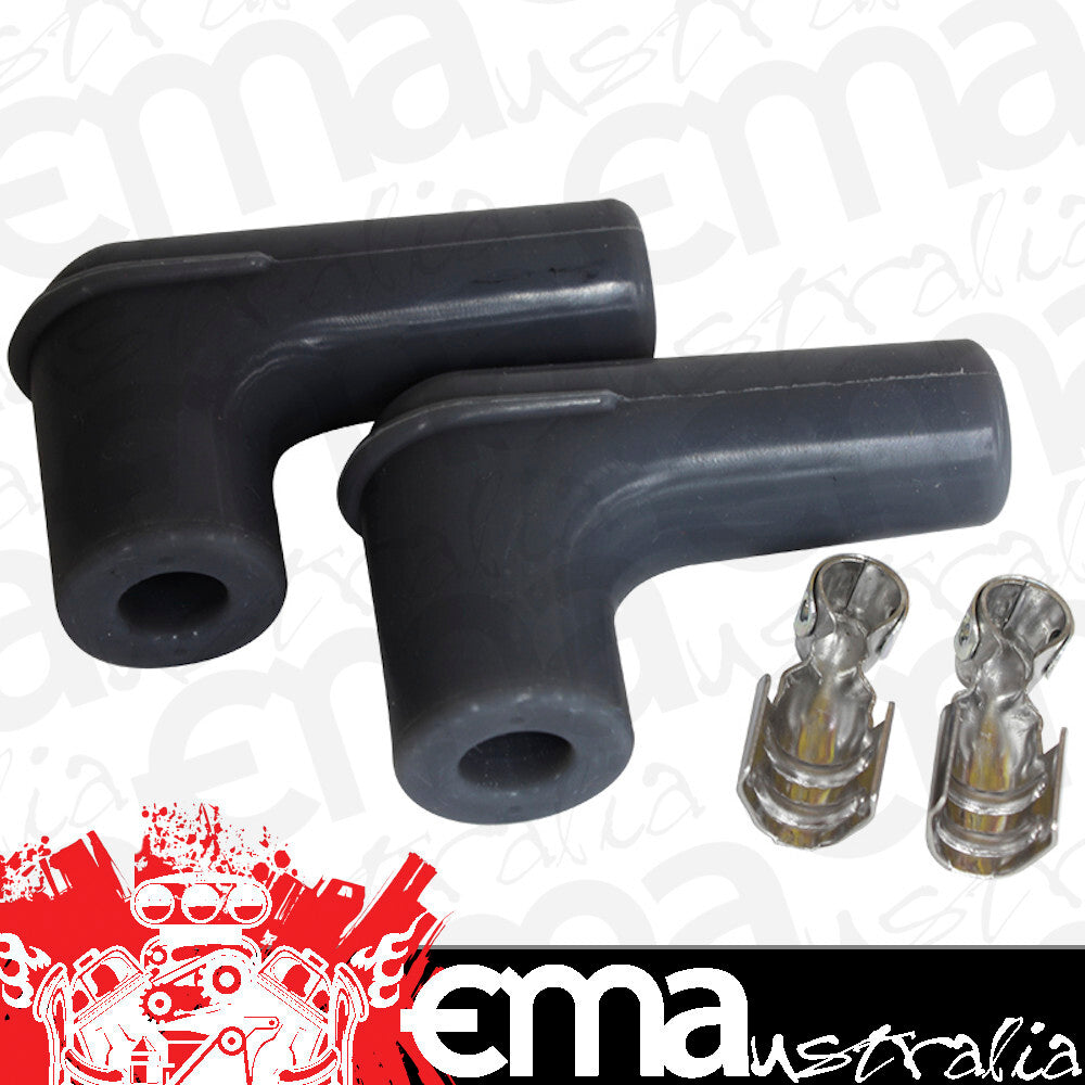 Aeroflow AF4030-3311 Spark Plug Boots & Terminals 90 Deg. 2 Boots & 2 Terminals