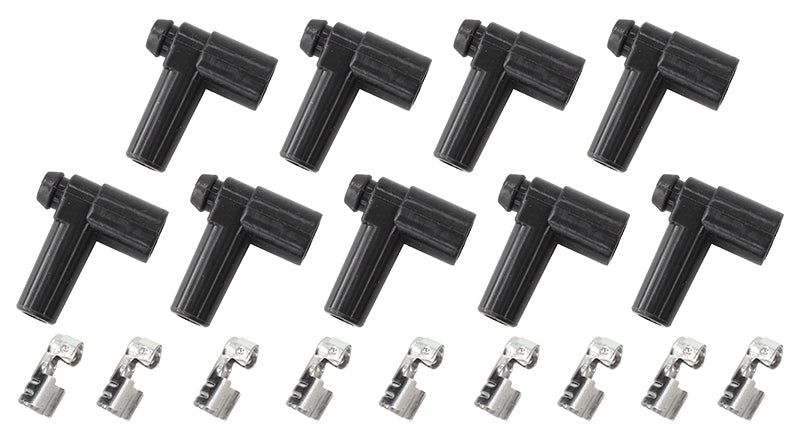 Aeroflow AF4030-8849 9 x Hei Boots & Terminals 90 Deg. 9 Boots & 9 Terminals