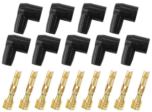 Aeroflow AF4030-8851 9 x Socket Boots & Terminals 90 Deg. 9 Boots & 9 Terminals