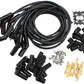 Aeroflow AF4038-31333C CERAMIC UNIV 135 DEG LEAD SET BLACK 135 PLUG ENDS STD HEI V8