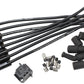CERAMIC GM LS UNIVERSAL SPARK PLUG LEAD SET BLACK LS1 LS2 Aeroflow - AF 4030-32073C