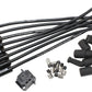 CERAMIC GM LS UNIVERSAL SPARK PLUG LEAD SET BLACK LS1 LS2 Aeroflow - AF 4030-32073C