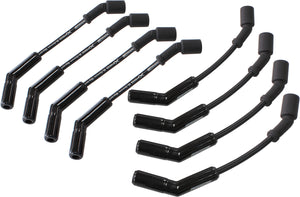 "HOLDEN LS1 CERAMIC LEAD SET 8"" GM LS EARLY 135 DEG BLACK Aeroflow - AF 4038-32813C"