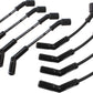 Aeroflow Performance Products AF4038-32813C "HOLDEN LS1 CERAMIC LEAD SET 8"" GM LS EARLY 135 DEG BLACK Aeroflow - AF 4038-32813C"