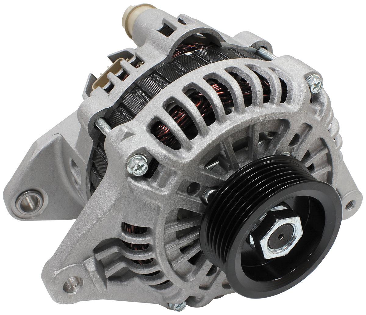 Aeroflow AF4075-1500 MITSUBISHI 4G63 150A HIGH OUTPUT ALTERNATOR RAW
