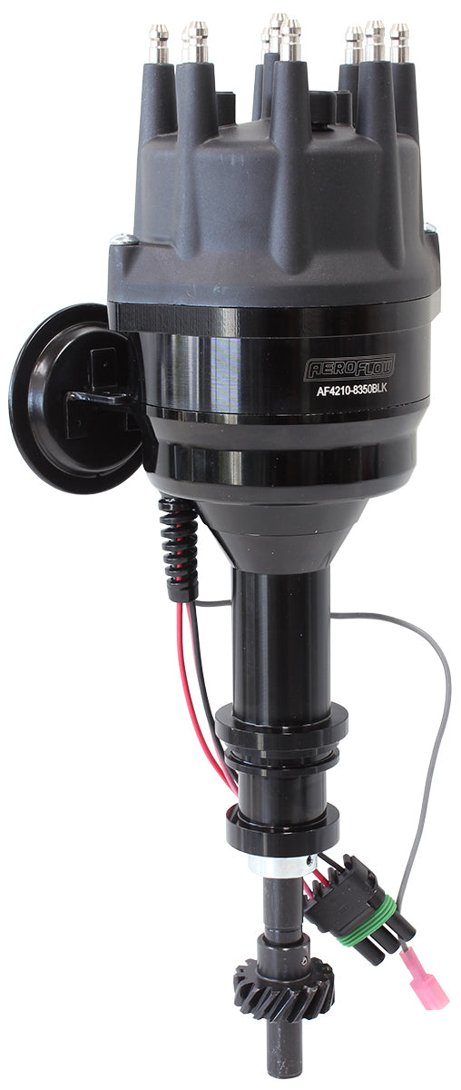 XPRO Ready to Run Distributor, Black Anodised Body with Black Cap (Suit Ford 302-351C, 429-460)