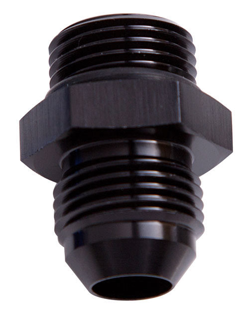 Aeroflow AF920-10-06BLK -6 ORB to -10AN Straight Black Male to Male