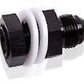 Aeroflow AF921-16BLK Fuel Cell Fitting -16AN Black Fuel Cell Bulkhead Fitt