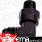 Aeroflow AF922-16-12BLK 3/4" NPT 90 to -16AN Swivel Black Full Swivel
