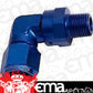 Aeroflow AF923-06-04 90 Deg 1/4" NPT to -6AN Blue Female Swivel Nut