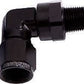 Aeroflow AF923-10-08BLK 90 Deg 1/2" NPT to -10AN Black Female Swivel Nut