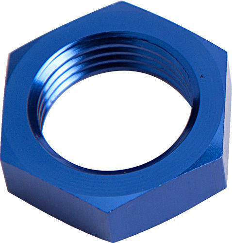 Aeroflow AF924-03 Bulkhead Nut -3AN Blue Single Nut