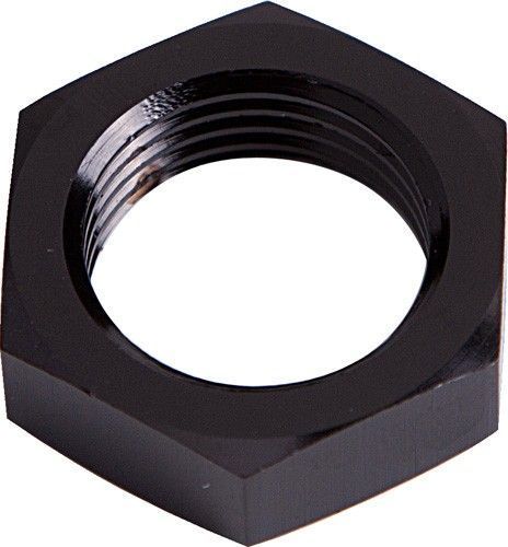 Aeroflow AF924-03BLK Bulkhead Nut -3AN Black Single Nut