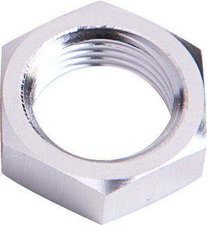 Aeroflow AF924-12S Bulkhead Nut -12AN Silver Single Nut