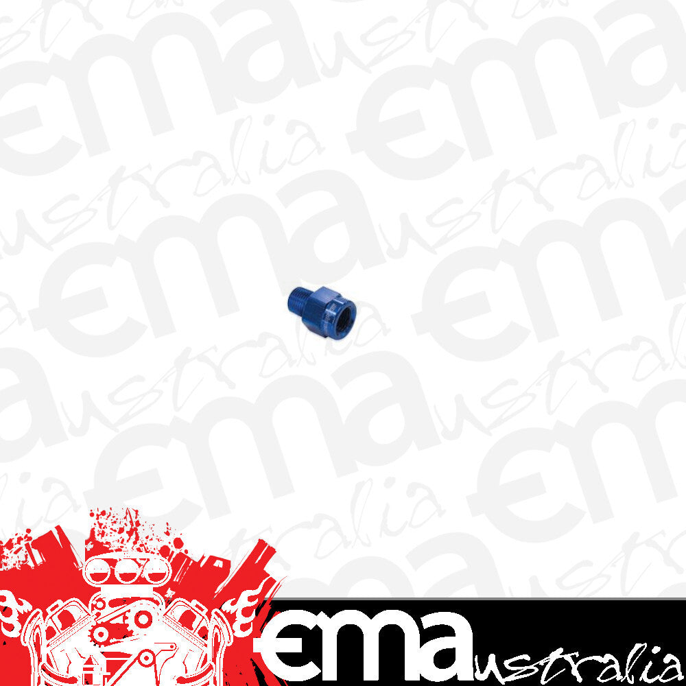 Aeroflow AF925-04-04 1/8" Bsp Male to 1/8" NPT Female Blue