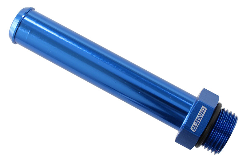Aeroflow AF926-16-10 -10ORB to 22mm Barb Blue 100mm Oal