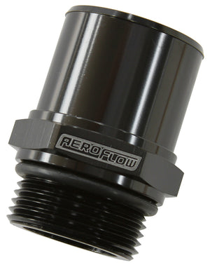 Aeroflow AF926-22-16BLK -16ORB to 1-3/8" / 35mm Barb Black 55mm Oal