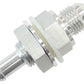 Aeroflow AF927-06-05S -6AN Bulkhead Fitting W/ 5/16" Barb For Push On Hose