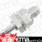Aeroflow AF927-06-06S -6AN Bulkhead Fitting with 3/8Barb For Push On Hose