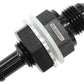 Aeroflow AF927-08-08BLK -8AN Bulkhead Fitting with 1/2Barb For Push On Hose