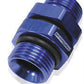 Aeroflow AF928-10-06 -10 ORB to 3/8" NPT Coupler Blue -10 ORB to 3/8"